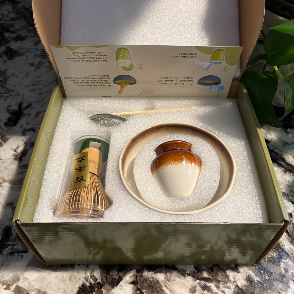 Matcha Whisk Set 5 piece - New in Box - Picture 2 of 5